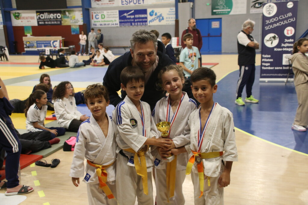 Le judo club de Montardon décroche une belle huitième place à Nousty